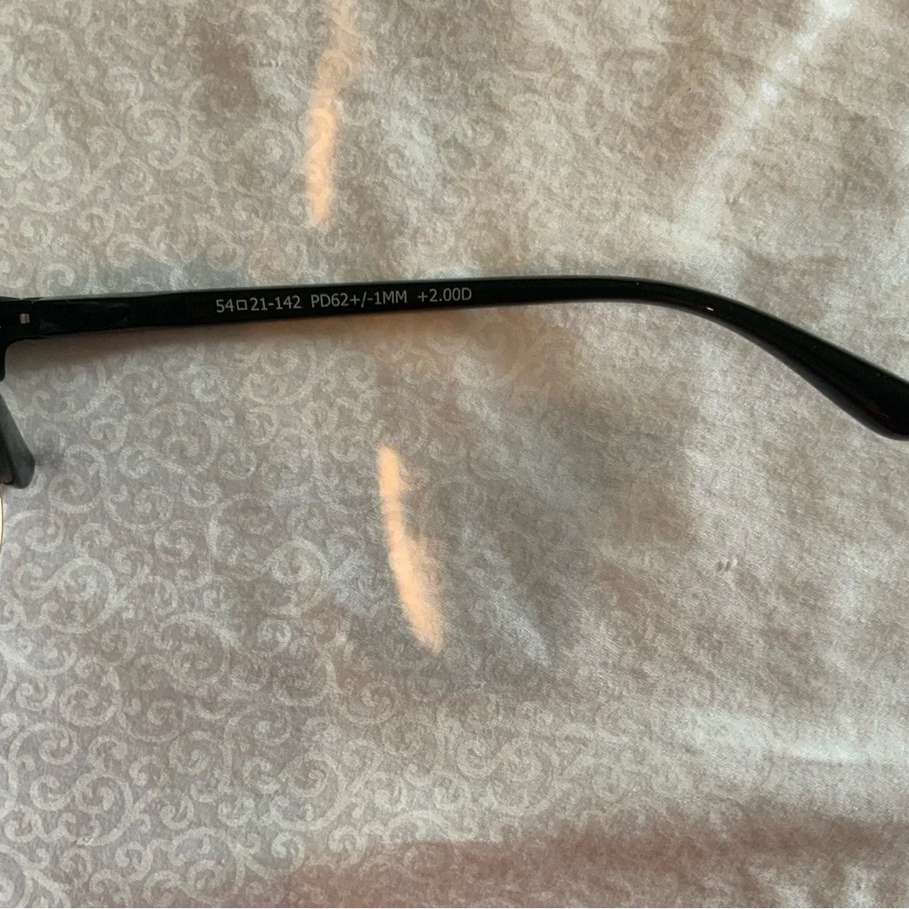 Aldi Batavia IL 60510 841472 54-21-142 PD62+/-1MM +2.00D Eyeglasses Men’s Black